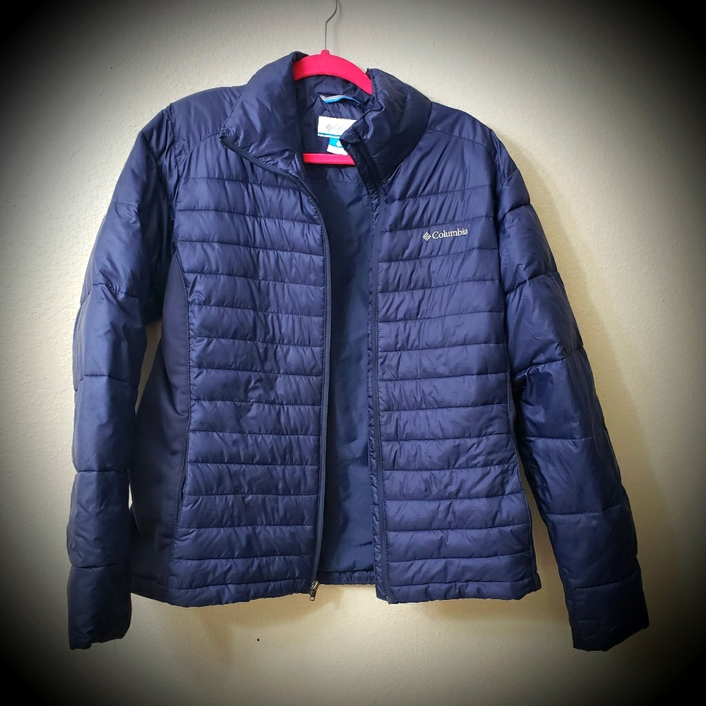 Columbia Women's Navy Blue Quilted Puffer Jacket
